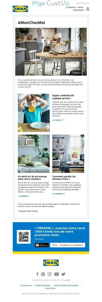Newsletter Ikea