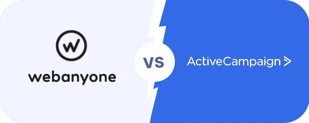 webanyone vs activecampaign